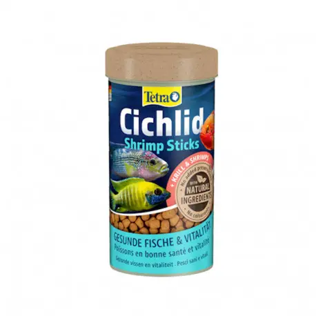Usine Directe Tetra Cichlid Shrimp stick 250ml – Nourriture Cichlidés