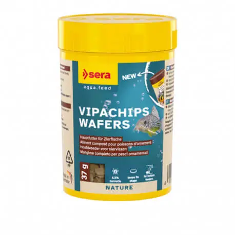 Sera Vipachips wafer 100ml – Nourriture poissons de fond Promotion