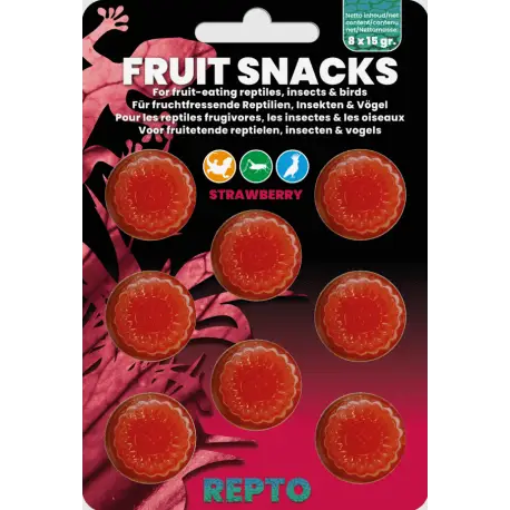 REPTO Fruit Snacks Strawberry – Gelée de fruit Offre Exclusive
