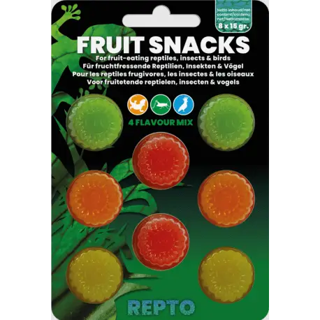 REPTO Fruit Snacks 4 Flavour MIX – Gelée de fruit Prix Bas