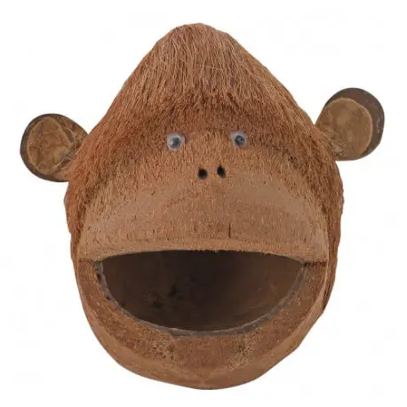 Achat Immédiat Hobby Coco Monkey 1 – Cachette décorative pour terrarium