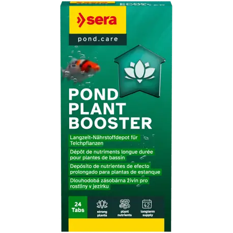 Sera Pond Plant Booster 24 Pastilles – Engrais à libération prolongée pour plantes de bassin Quantité Limitée