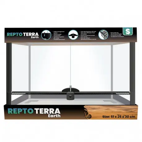 Vente Flash REPTO Terra Earth 51 x 25 x 30 cm – Terrarium