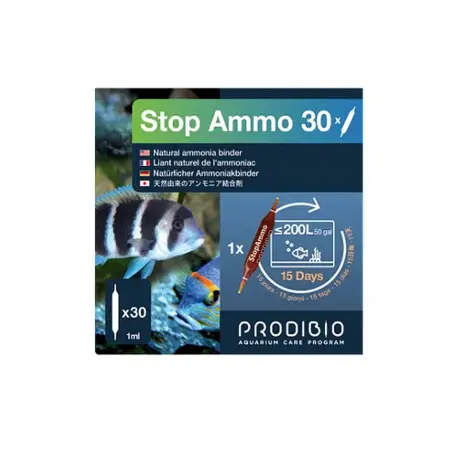 PRODIBIO STOP-Ammo 30 Ampoules – Anti-ammoniaque naturel Livraison Express