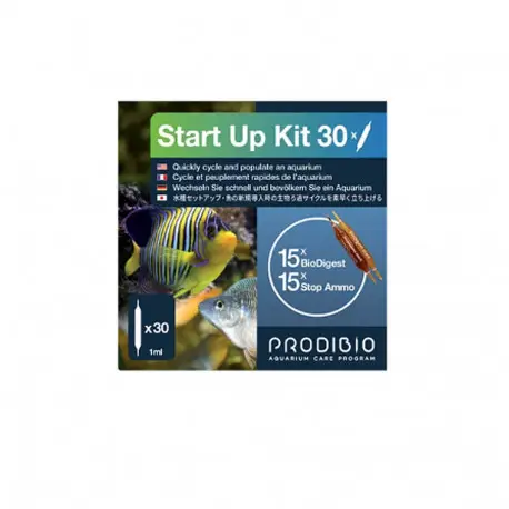 Livraison Express PRODIBIO Start Up Kit 30 Ampoules – Bactéries de démarrage