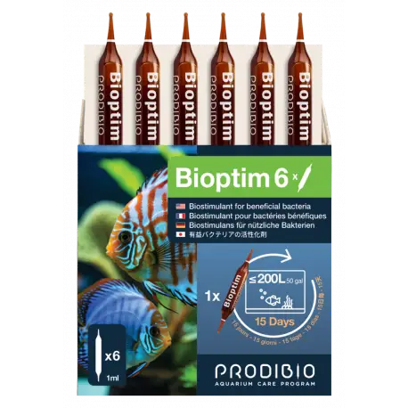 Produit De Marque PRODIBIO Bioptim 6 ampoules – Booster de bactéries