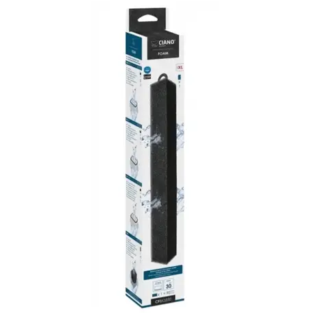 CIANO Water Foam Black Taille XL – Cartouche de rechange pour filtre Ciano CFBIO XL Dernier Modèle