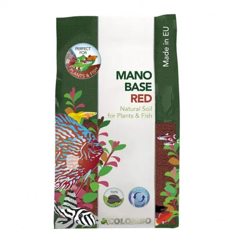 Remise Colombo Flora Mano Base rouge 5 Litres – Substrat aquarium