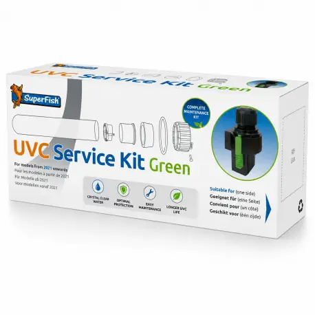 Superfish UV 5 Watts SERVICE KIT Vert – Pièces détachées Prix Réduit