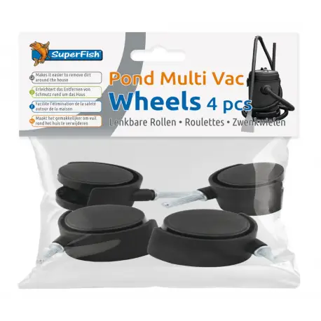 Superfish Pond Multi Vac Roulettes 4pcs – Pièce détachée Meilleur Prix