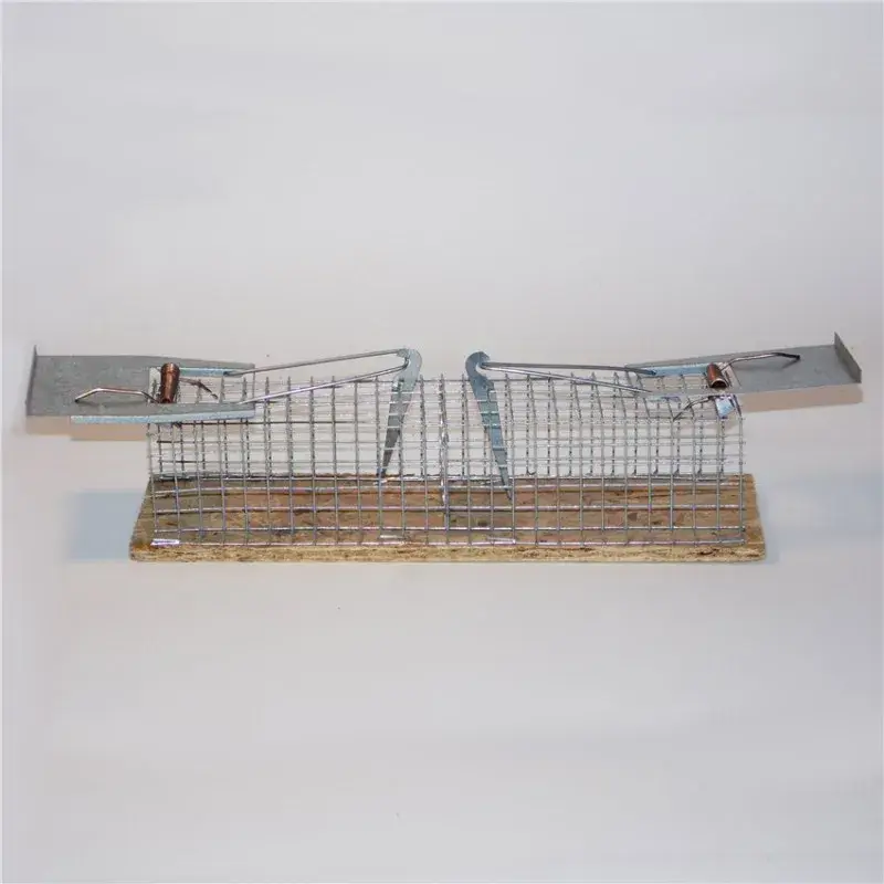 Piège à Souris Mécanique – Trappe à Deux Compartiments – Dim : 24 x 7 x h 9 cm Nouvelle Collection
