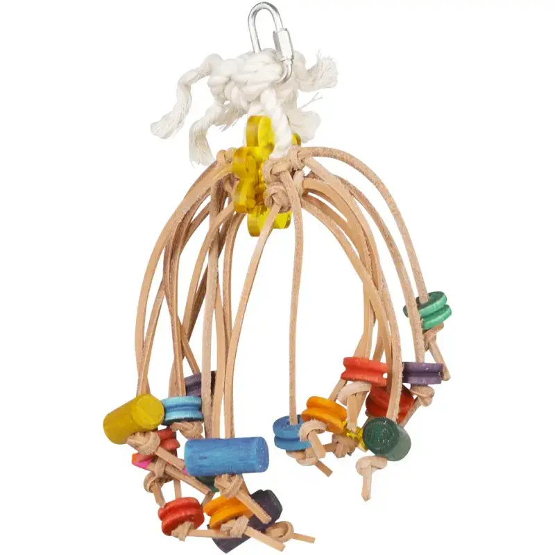 Achat Immédiat Zoo-Max – Crazy Cuir Médium – Jouet Perroquet