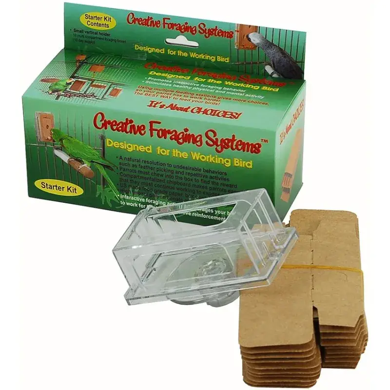 Top Vente Buffet Small – Kit de Démarrage – Distributeur Alimentaire pour Perroquet