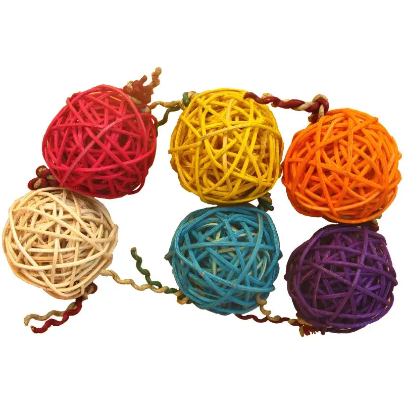 Affaire À Saisir Balles de Vigne Large (lot de 6) – Jouet Oiseaux