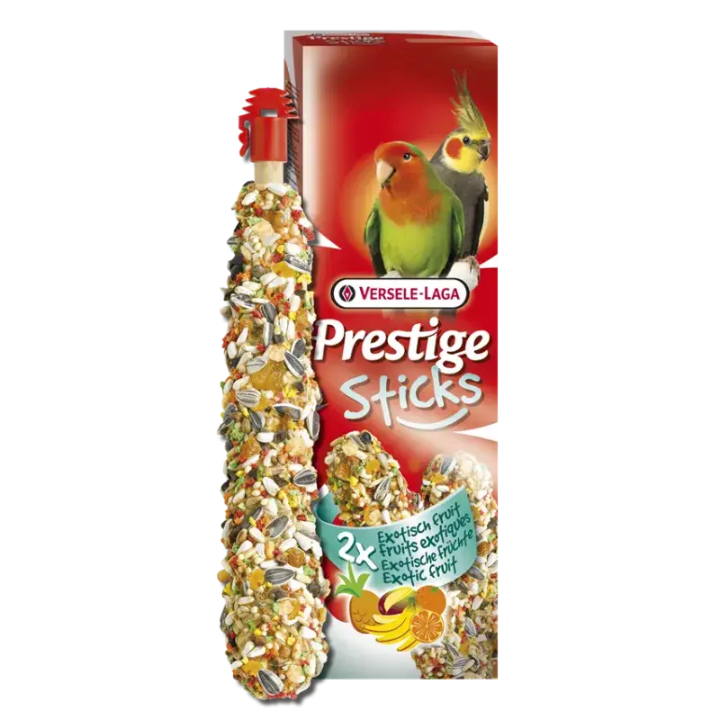 Versele Laga – 2 Sticks Grandes Perruches Fruits Exotiques – 140 gr Prix Bas