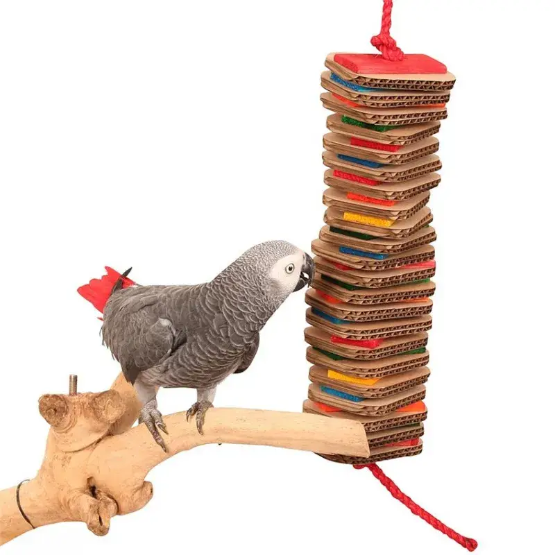 Zoo-Max – Stacks of Shredding Large – Jouet Perroquet Jusqu&rsquo;à Épuisement Des Stocks