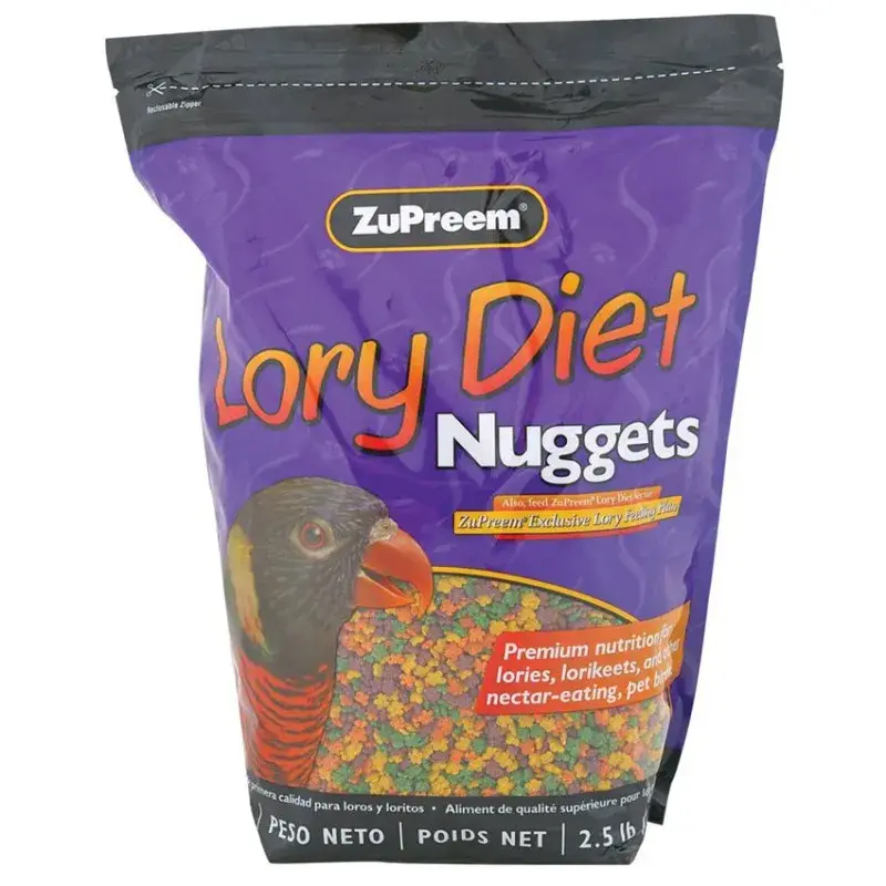 Meilleure Vente Extrudés ZuPreem Diet Nuggets Loris / Loriquets – 1,13 kg
