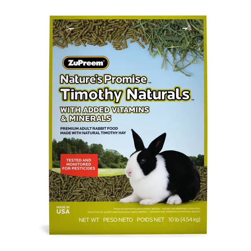 Prix Réduit Granulés pour Lapin ZuPreem Nature&rsquo;s Promise – 4,54 kg