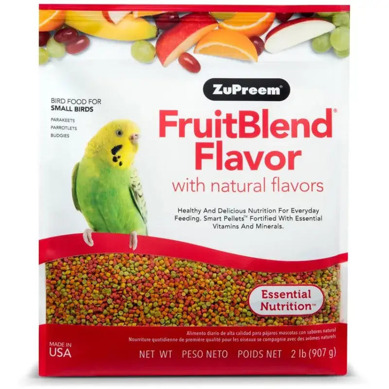 Vente Directe Offre Spéciale DLUO – ZuPreem FruitBlend Petites Perruches – 900 gr