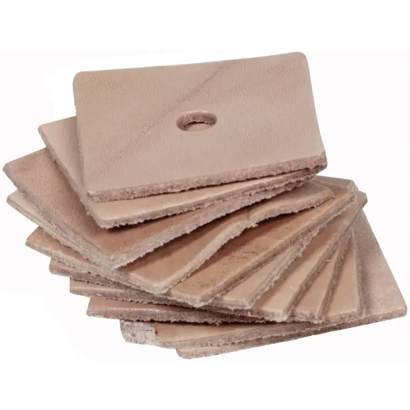 Livraison Express Zoo-Max – Carrés de Cuir Medium 5 x 5 cm – Pièces de Jouets pour Perroquets – Lot de 10