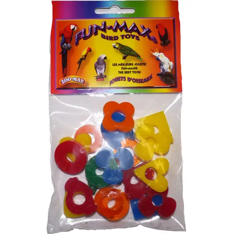 Promotion Zoo-Max – Perles en Acrylique – Grandes Formes Assorties – 20 Pièces
