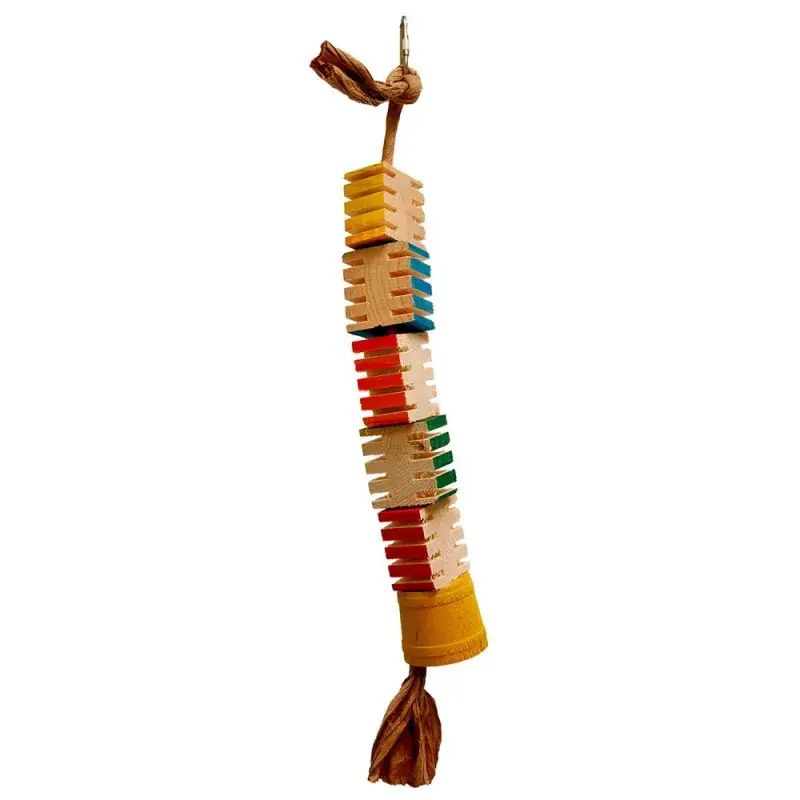Zoo-Max – Groovy Bamba – Jouet en bois pour Perroquets Meilleur Choix