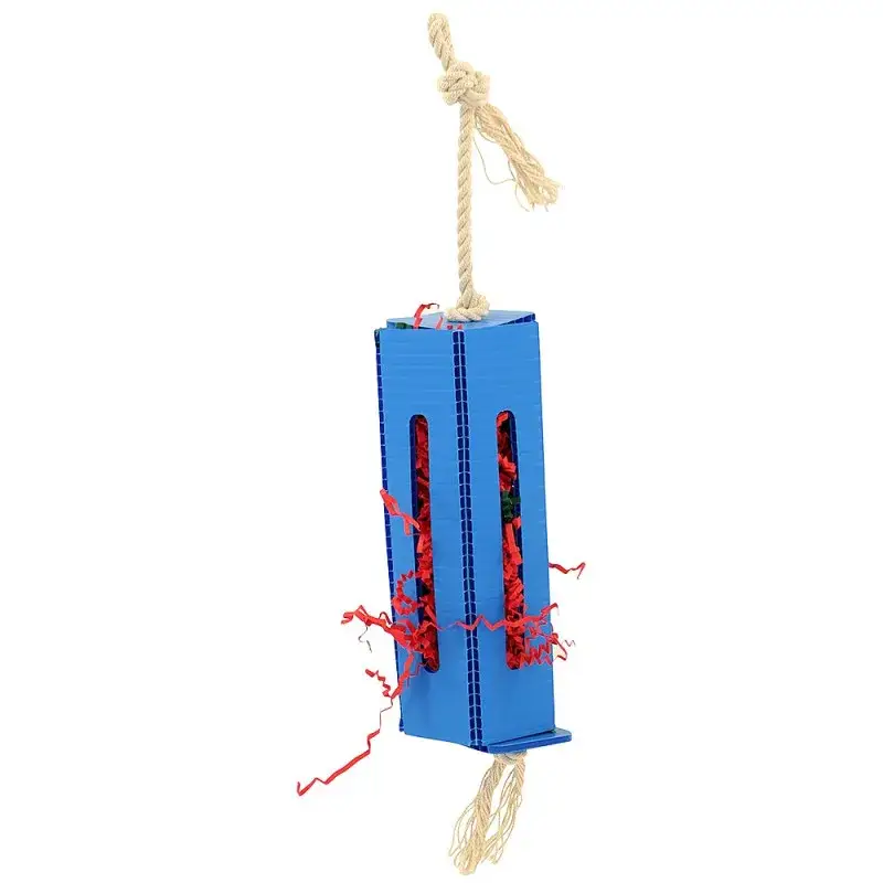 Zoo-Max – Crinkle Paper Box Small – Jouet Perroquet Meilleure Vente