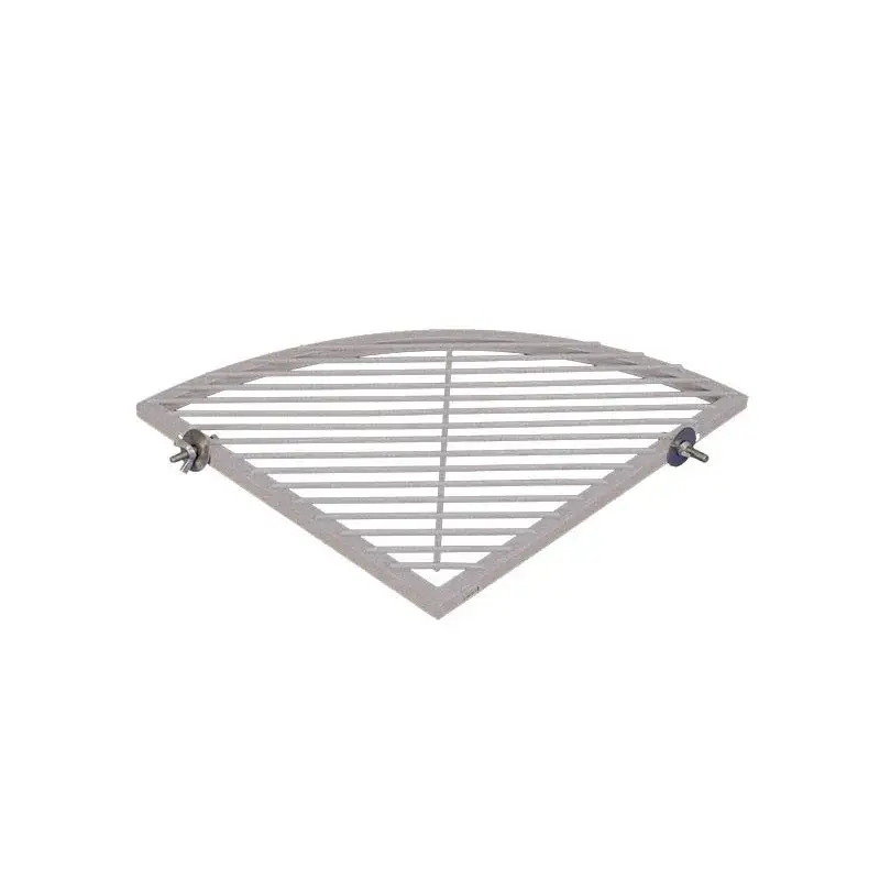 Plateforme d&rsquo;Appoint pour Angle de Cage – Gris Clair Bon Marché