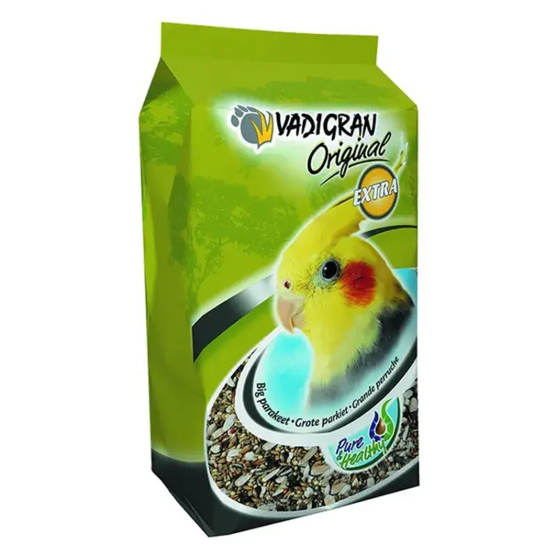 Vadigran – Mélange de Graines Grande Perruche Original – 4 kg Retour Gratuit