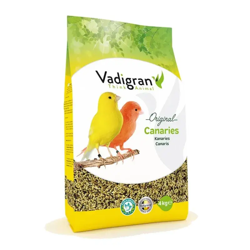 Certifié Vadigran – Mélange de Graines pour Canaris Original – 4 kg