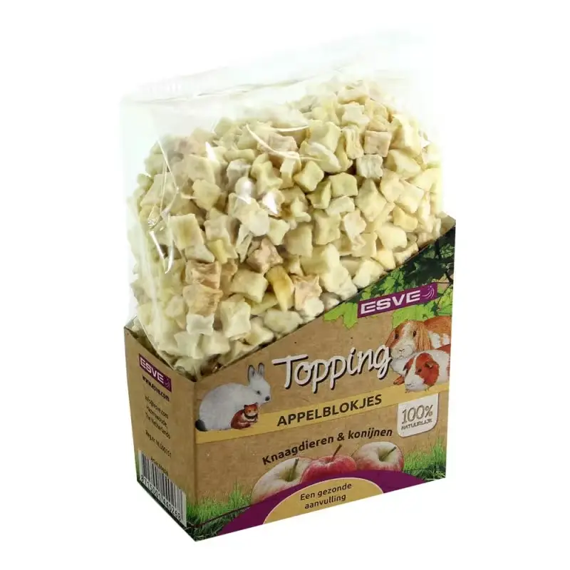 Meilleure Vente Dés de Pommes Séchées – 80 gr