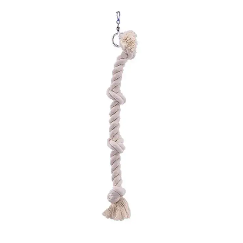 Affaire À Saisir Corde à Noeuds en Coton pour perroquet – 67 cm