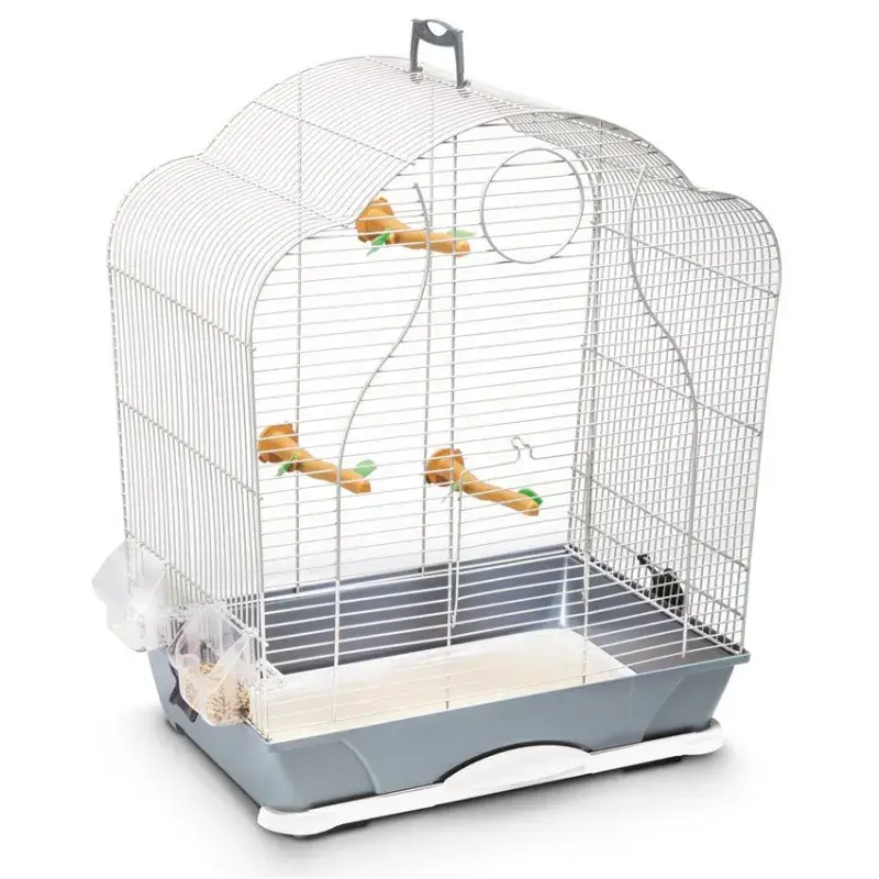 Pas Cher Savic – Cage oiseaux – Isabelle 40 Argent