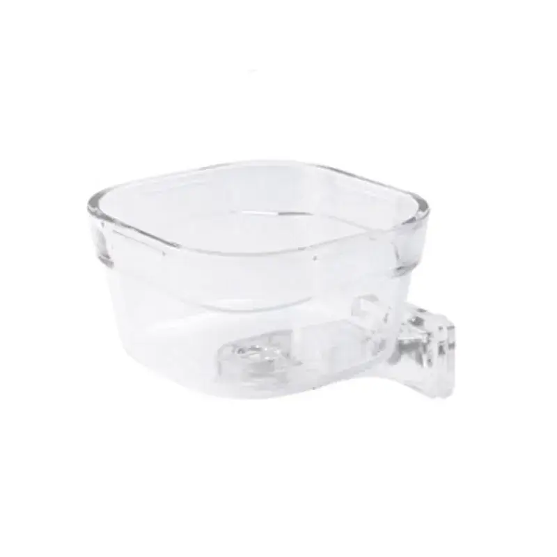 Mangeoire Détachable en Acrylique Transparent Large Vente Flash