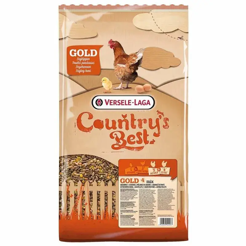 Country&rsquo;s Best – Gold 4 Mix – Aliment Complet pour Poules Pondeuses – 5 kg Produit De Marque