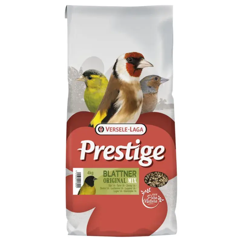 Vente Flash Versele Laga – Prestige Blattner Tarin 1 A – 4 kg – Mélange de Graines Composé par le Champion Matthias Blattner