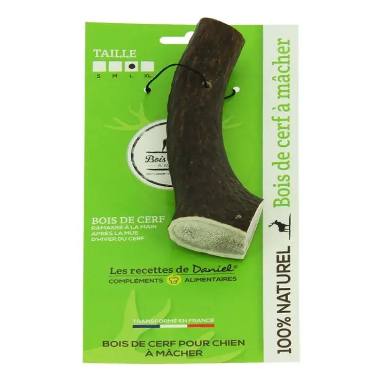 Nouvel Arrivage Recettes De Daniel – Jouet Bois de Cerf à Mâcher – Large