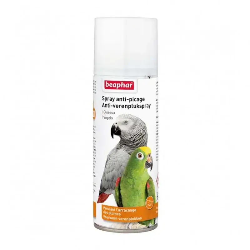 Spray Beaphar Anti-Picage Naturel pour Oiseaux – 200 ml Vente Directe