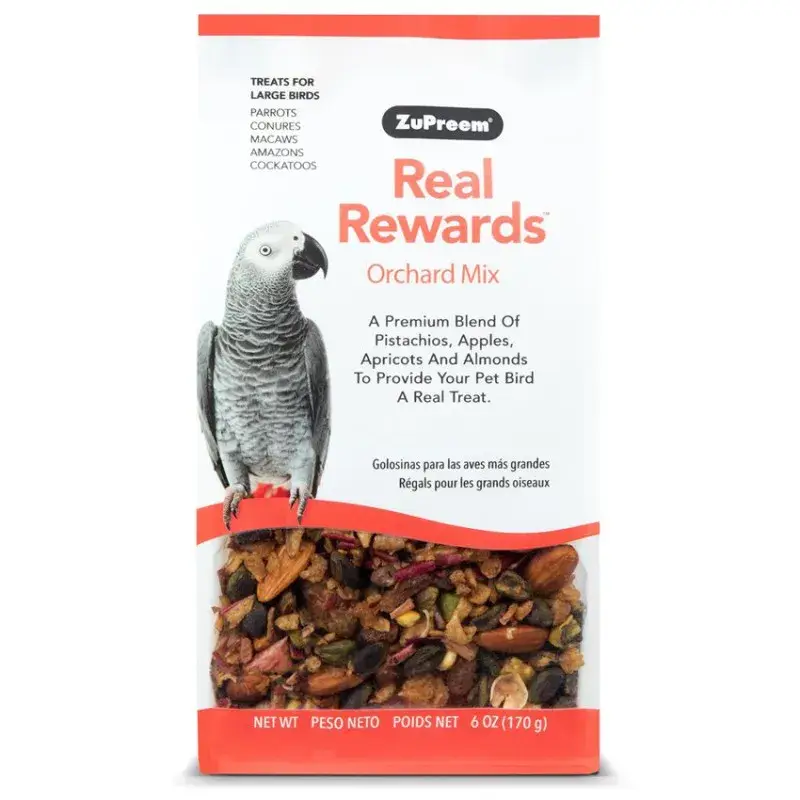 Friandises ZuPreem Real rewards – Orchard Mix Perroquet – 170 gr Offre Spéciale