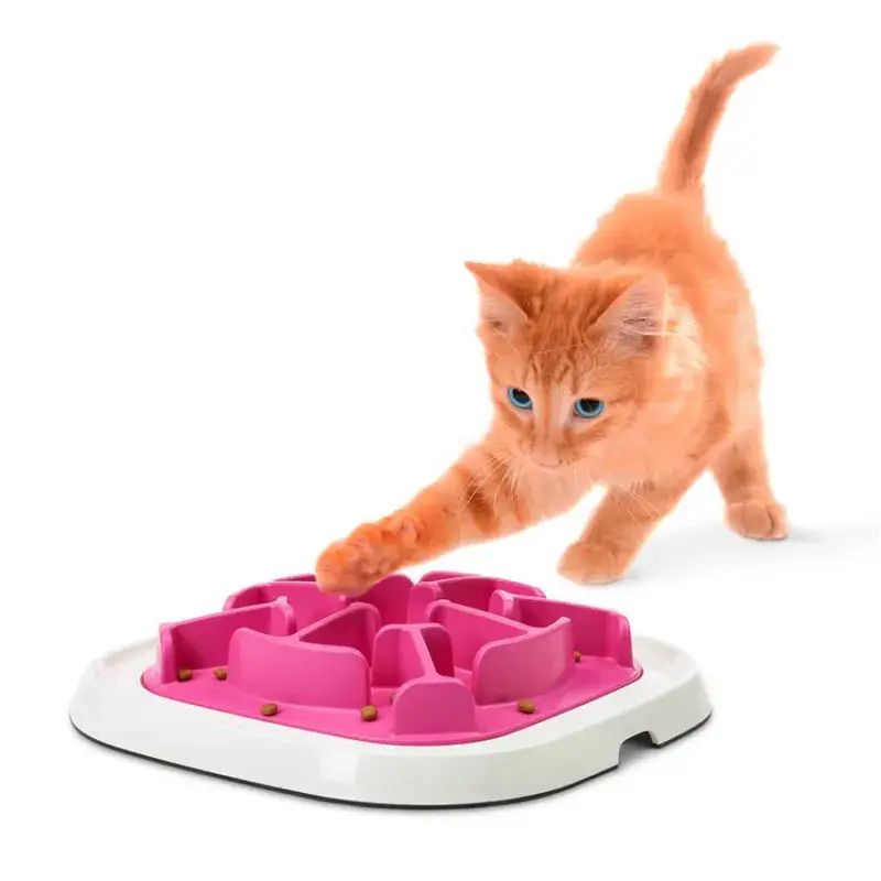 Jouet de Foraging pour Chat ou Chien Pet Enigma Medium Rose – level 1 Promotion