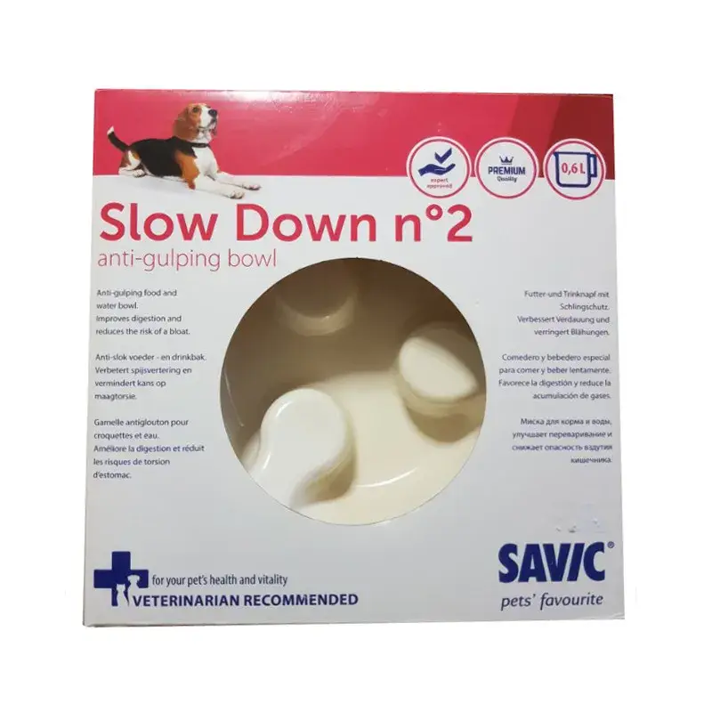 Commander Vite Gamelle Anti Glouton pour Chien Slow Down Ø 18 cm