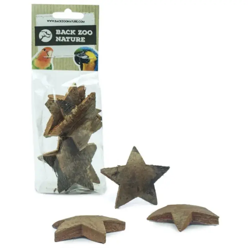 Etoiles de Coco Large – Pack de 6 – Jouet de Patte pour Perroquet Marque