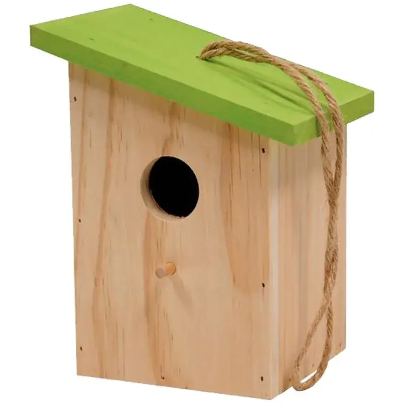 Expédition Rapide Nichoir Slide Vert pour Oiseaux du Ciel