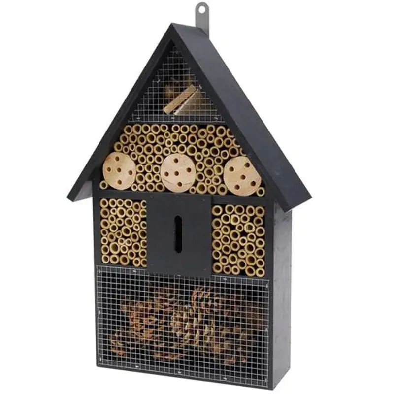 Meilleur Choix Hôtel à Insectes en Bois – Noir