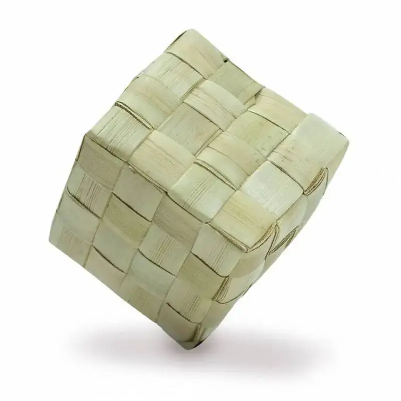Réduction Cube en Feuille de Palmier Large – Pièce de Jouet pour Oiseaux