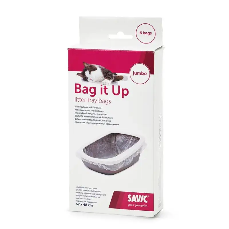 Achat Immédiat Sachet pour Litière Chat – Bag it Up Speciale Jumbo – 6 sachets