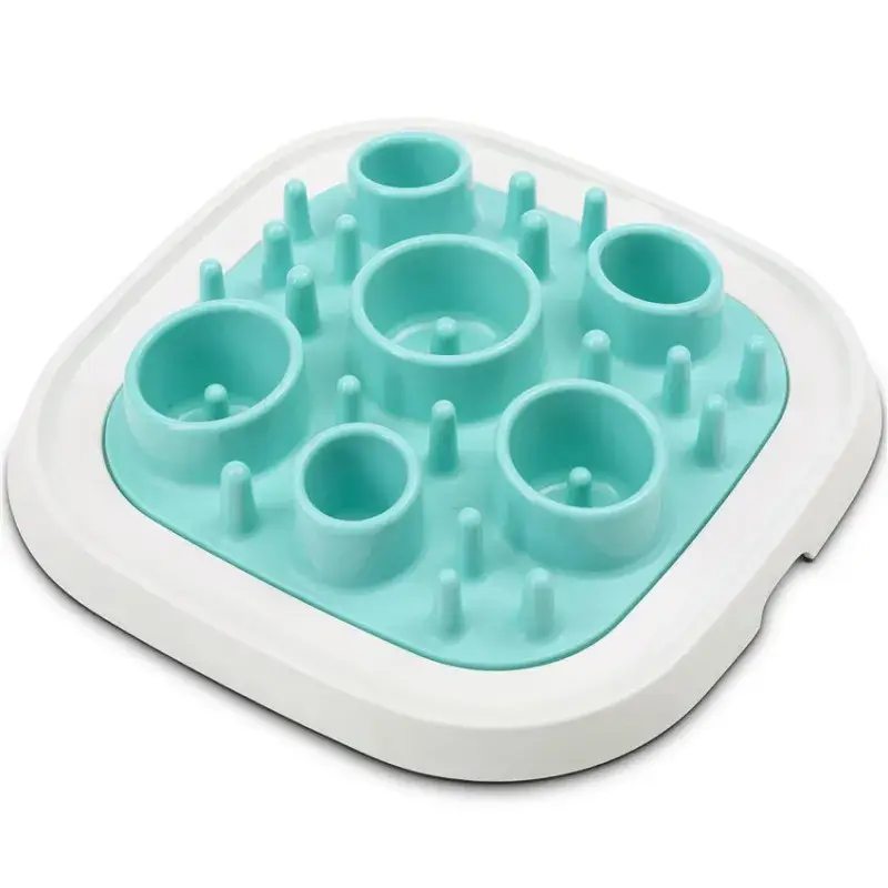 Jouet de Recherche Alimentaire pour Chat ou Chien Pet Enigma Medium Turquoise – Level 2 Vente Flash