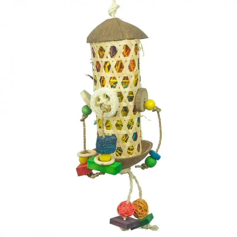Coco Foraging Tower – Jouet Perruche Populaire
