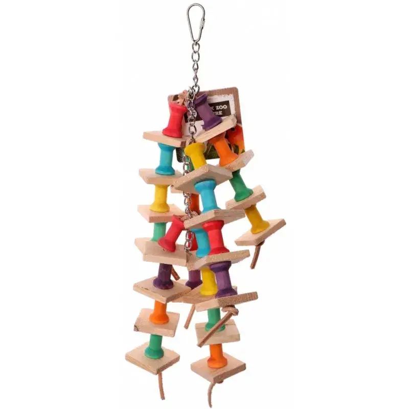 Wooden Pillar – Jouet perroquet Usine Directe