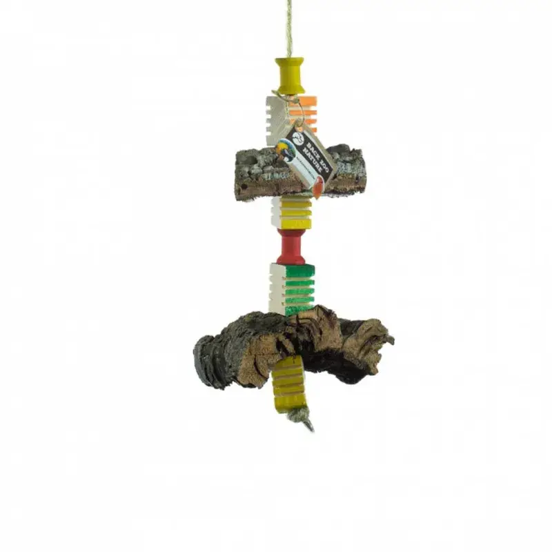 Dernière Chance Corky Toy Medium – Jouet en liège pour Perroquet